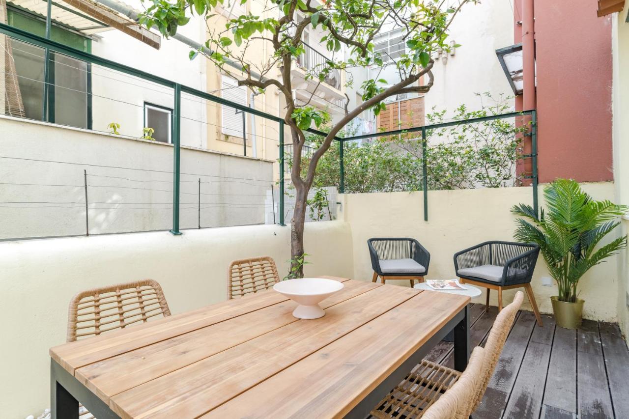 Casa Boma Lisboa - Modern And Stylish Apartment With Private Terrace - Lapa IV מראה חיצוני תמונה