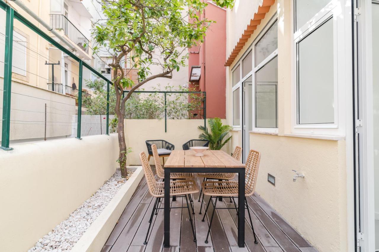 Casa Boma Lisboa - Modern And Stylish Apartment With Private Terrace - Lapa IV מראה חיצוני תמונה